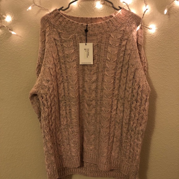 LINE - Oversized Cable Knit Sweater - Picture 1 of 5
